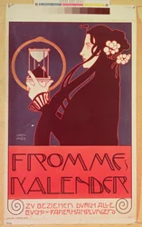Progetto per il calendario Frommes, per la 14ª esposizione della Secessione Viennese, 1902