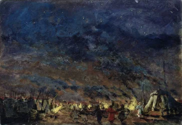 Il Campo dei Polovtsiani. Scenografia per l