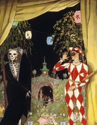 Arlecchino e Morte