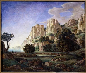 Mattina, paesaggio crimeano