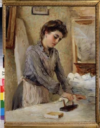 La stiratrice - Donna che stira