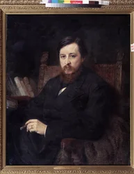 Ritratto del compositore Mikhail P. Azanchevsky