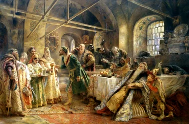 La cerimonia del bacio, 1895