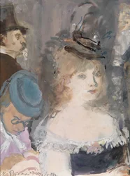 Illustrazione per Boule de Suif di Guy de Maupassant