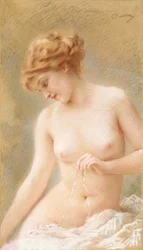 Nudo seduto