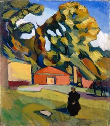 Paesaggio decorativo, 1928-1929