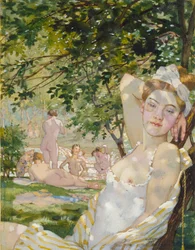 Bagnanti al sole, 1930