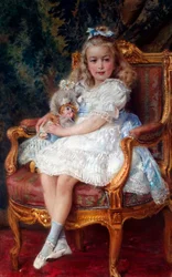 Ritratto della Granduchessa Maria Nikolaevna di Russia, 1899-1918, 1905