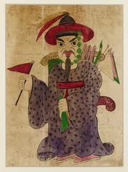 Generale Choi-yung, fine del XIX secolo (acquerello e inchiostro)