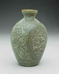 Vaso con drago e fenice, dinastia Goryeo