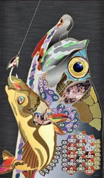 Un sogno di pesca surreale