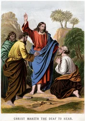 Cristo fa udire i sordi, 1860