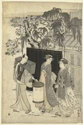 La casa del poeta kyoka di notte