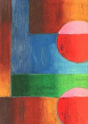 Blocchi di colore astratti