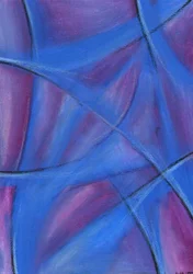 Curve blu e viola