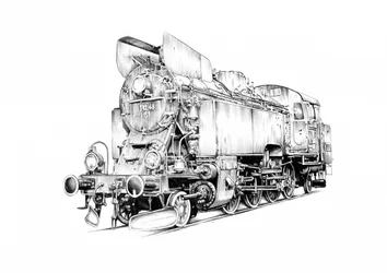 Locomotiva a vapore classica