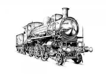 Locomotiva a vapore classica