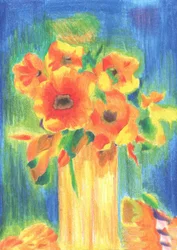Schizzo di disegno floreale 23