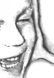 Sorriso dal profilo delicato