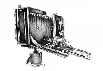 Disegno di una macchina fotografica d