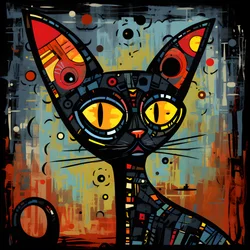 Cartone animato sfinge bizzarra 1