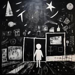 Un disegno di un bambino di 3 anni 1