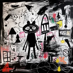 Un disegno di un bambino di 3 anni 4