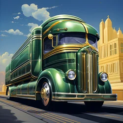 Camion a muso piatto 4