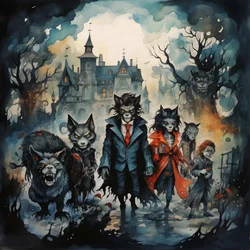 Halloween con vampiri e lupi mannari 3