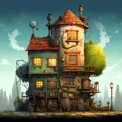 Una grande e una piccola casa 2