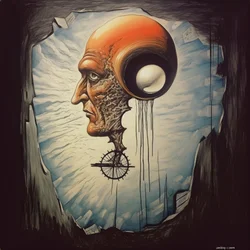 intrappolato nello spirito, perso nei pensieri, 1