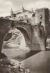 Spagna: Toledo, Ponte di Alcantara con l