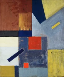 Composizione astratta, 1923-1924