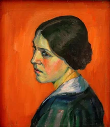 Senza titolo (Ritratto di Helma Schwitters)