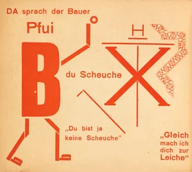 Lo spaventapasseri. Fiaba Die Scheuche. Märchen