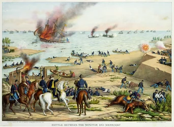 Battaglia tra il Monitor e il Merrimac