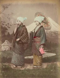 Viaggiatori giapponesi, c.1880