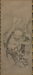 Hotei con Immortali Taoisti: Hotei, c. 1575-1600