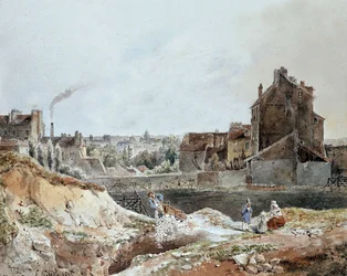 Montmartre nel 1833 (cave)