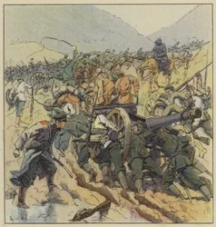 Le truppe russe si ritirano su Liao-Yang