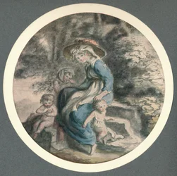 Lady Herbert e i suoi figli, 1903