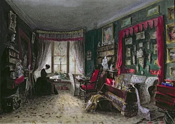 Il nostro salotto a Londra, 1849