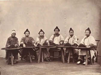Raccolta del tè, ca. 1869