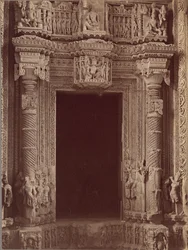 Porta interna del tempio Sas Bahu, Gwalior