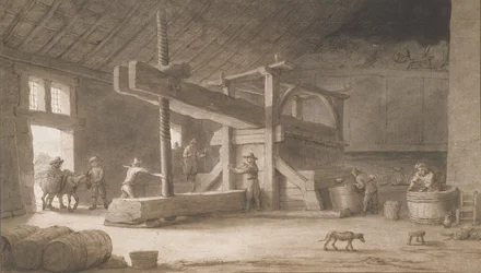 Torchio di Monsieur Dittyl, fuori Nantes, c.1670