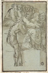 Scena di storia romana
