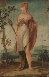 Donna con specchio