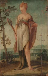 Donna con specchio