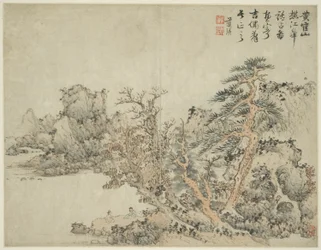 Paesaggio nello Stile dei Maestri Antichi: dopo Wang Meng (c. 1308-1385)