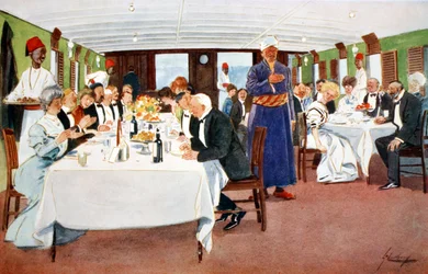 Il discorso dopo cena, 1908